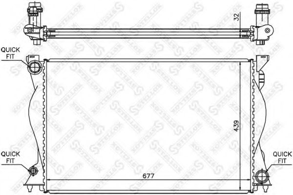 радиатор, охлаждане на двигателя
