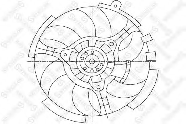 вентилатор, охлаждане на двигателя