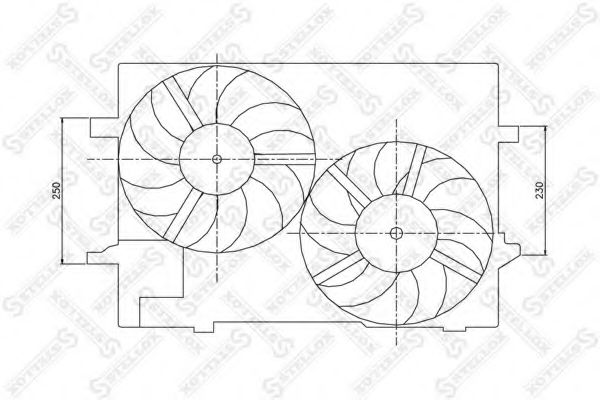 вентилатор, охлаждане на двигателя