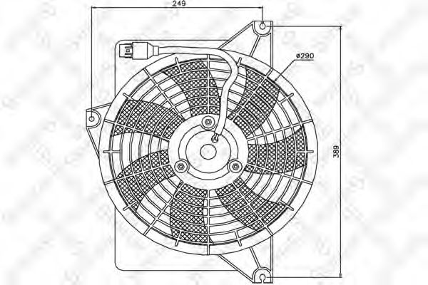 вентилатор, охлаждане на двигателя