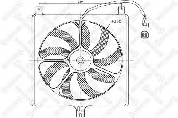 вентилатор, охлаждане на двигателя
