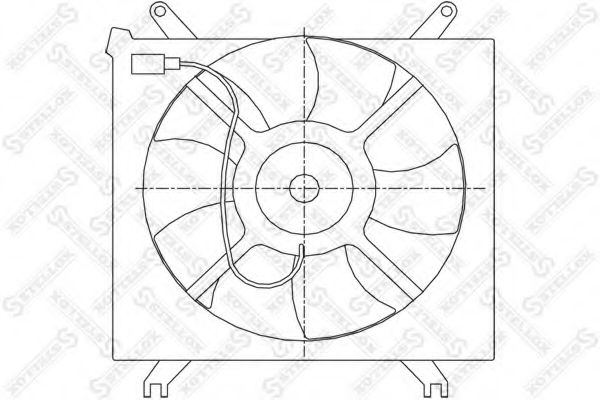 вентилатор, охлаждане на двигателя