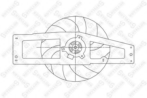 вентилатор, охлаждане на двигателя