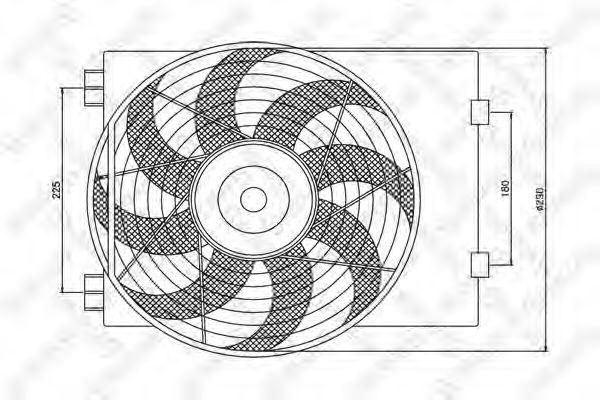 вентилатор, охлаждане на двигателя