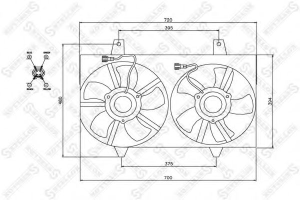 вентилатор, охлаждане на двигателя