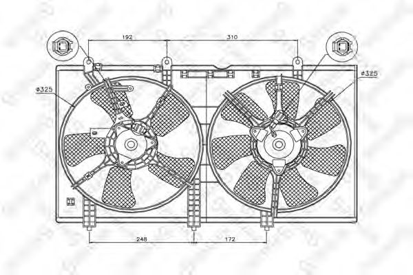 вентилатор, охлаждане на двигателя