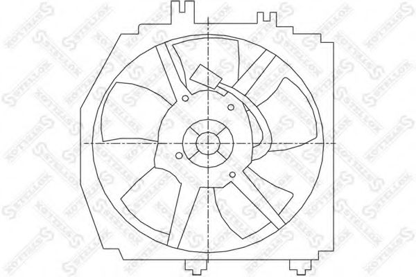 вентилатор, охлаждане на двигателя
