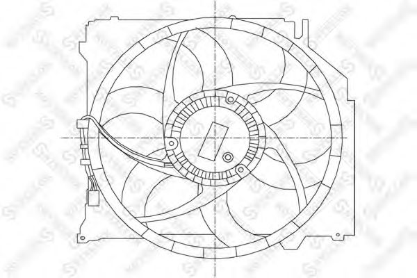 вентилатор, охлаждане на двигателя