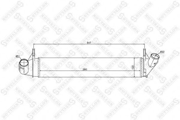 интеркулер (охладител за въздуха на турбината)