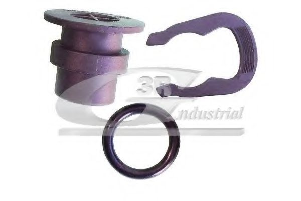 запушалка, фланец за охладителна течност