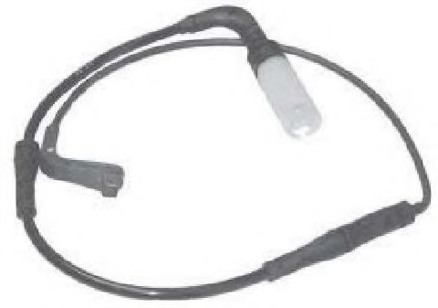 предупредителен контактен сензор, износване на накладките