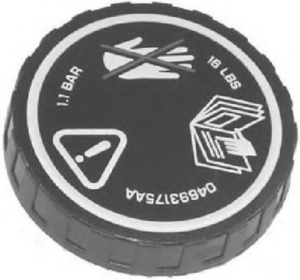 капачка, резервоар за охладителна течност