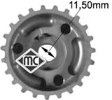 зъбно колело, дистрибуторен вал