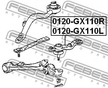 Шарнири 0120-GX110R