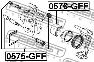 бутало, спирачен апарат 0576-GFF