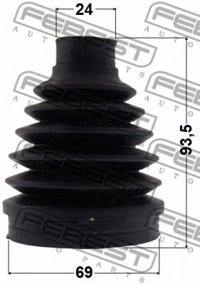 маншон, полуоска 2115P-KUGR