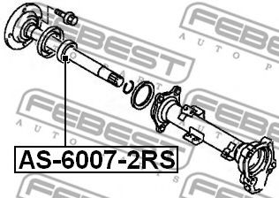 лагер AS-6007-2RS