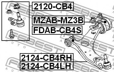 тампон, носач FDAB-CB4S