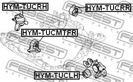 окачване, двигател HYM-TUCMTFR