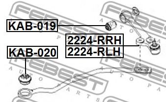 тампон, носач KAB-019