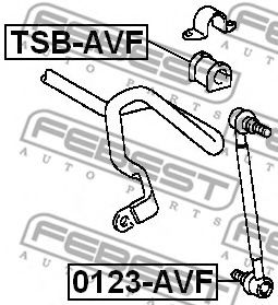 тампони, стаб. щанга TSB-AVF