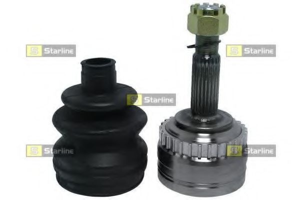 каре комплект, полуоска 32.20.601