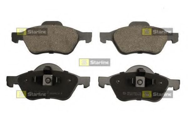 комплект спирачно феродо, дискови спирачки BD S853P