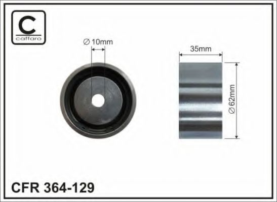 паразитна/ водеща ролка, зъбен ремък