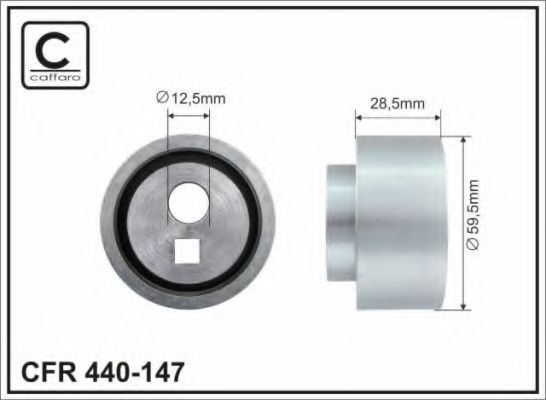 паразитна/ водеща ролка, зъбен ремък