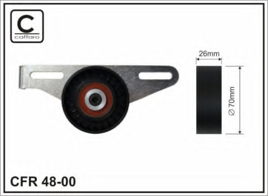 ремъчен обтегач, пистов ремък