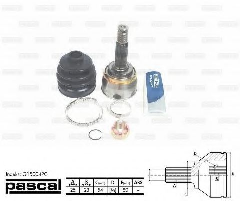 каре комплект, полуоска