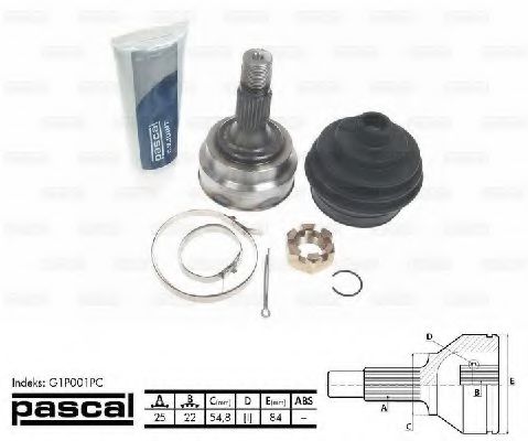 каре, полуоска