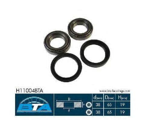 комплект колесен лагер H11004BTA