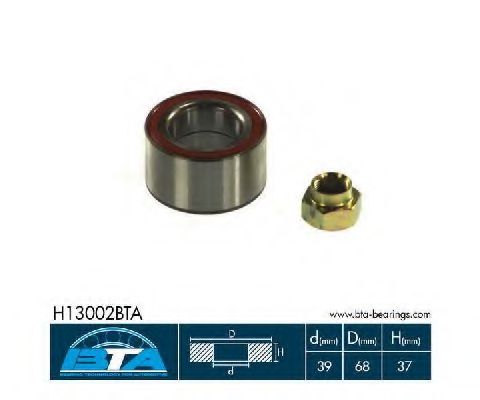 комплект колесен лагер H13002BTA