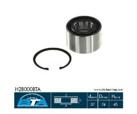 комплект колесен лагер