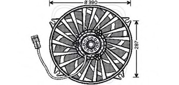 вентилатор, охлаждане на двигателя