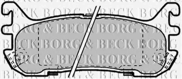 комплект спирачно феродо, дискови спирачки