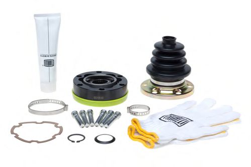 каре комплект, полуоска