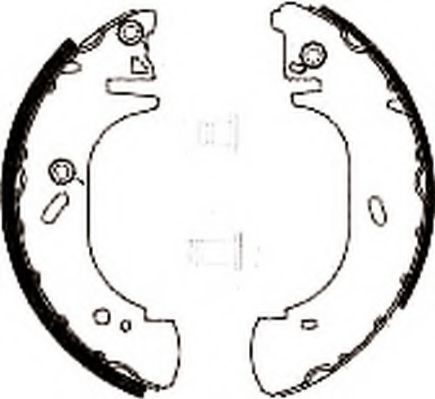 комплект спирачна челюст 361561J