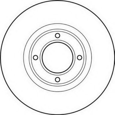 спирачен диск 561038JC