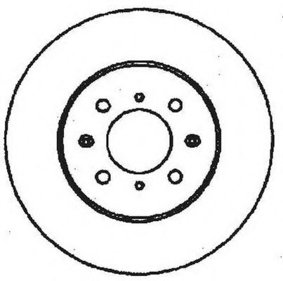 спирачен диск 561358J