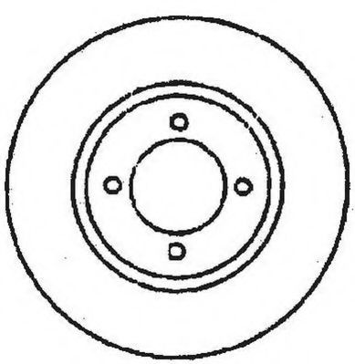 спирачен диск 561368J