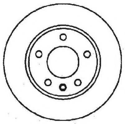 спирачен диск 561407J
