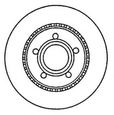 спирачен диск 561472J