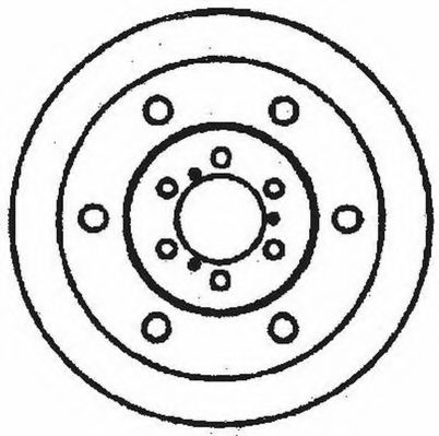 спирачен диск 561508JC
