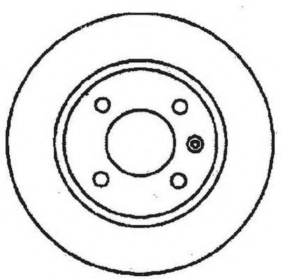 спирачен диск 561518J
