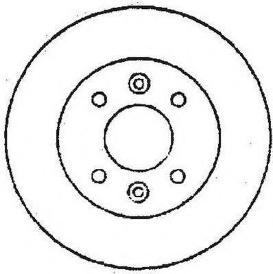 спирачен диск 561594JC