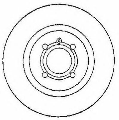 спирачен диск 561608J