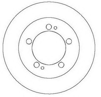 спирачен диск 561659J