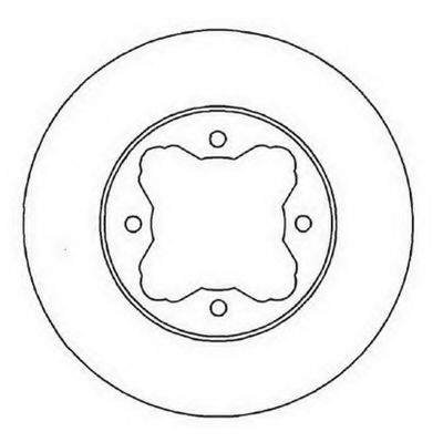 спирачен диск 561671JC